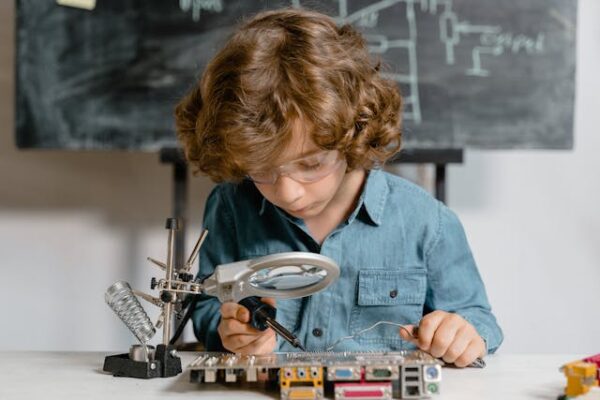 dete koje se bavi elektronokom